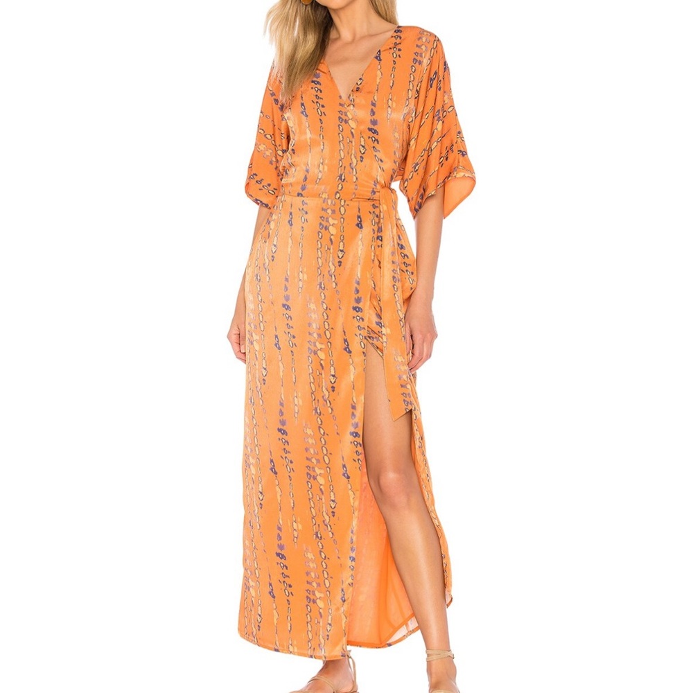 House of Harlow 1960 tie dye maxi dress size S